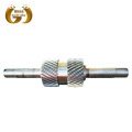 Forged gear transmission spline shaft, all kinds of transmission shaft, transmission gear shaft